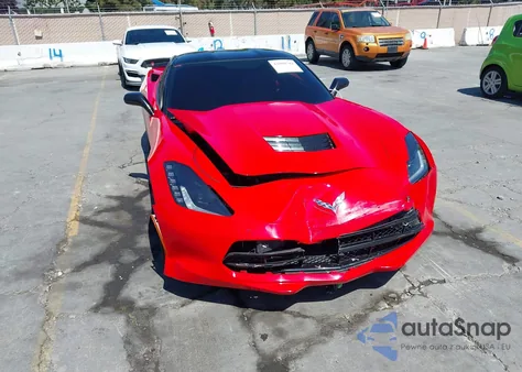 2015 Chevrolet Corvette Stingray Z51 from USA, damaged, VIN 1G1YH2D78F5100771